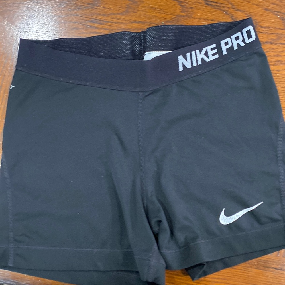 Nike Pros work out shorts - 3" Size S -runs small